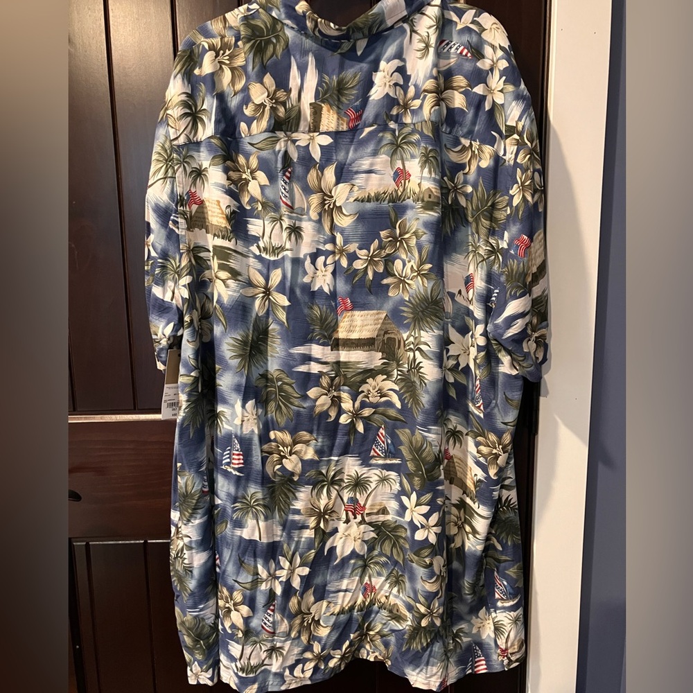 The Foundry Supply Co. Hawaiian Button-Down 2XLT - Picture 4 of 5
